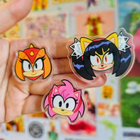 Image 11 of Sonic the Hedgehog Acrylic Pins WAVE 2