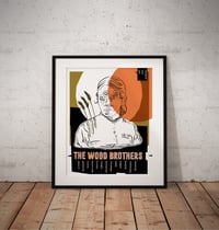 The Wood Brothers screenprinted tourposter