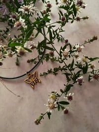 Image 3 of Golden Pendant Rope Necklaces