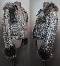 Image 8 of FEAR OF THE DARK MAIDEN FAUX FUR BIKER