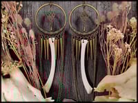 Image 1 of Shalimaár - long bone earrings in 2 colors