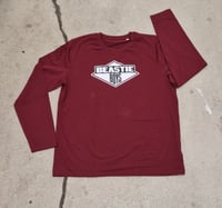 Image 1 of Beastie Boys burgundy longsleeve