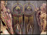 Image 2 of Vampiria - Long Batwing Earrings #4