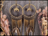Image 4 of Vampiria - Long Batwing Earrings #4