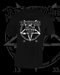 THE PERCYBONES WORSHIP T-SHIRT BLACK