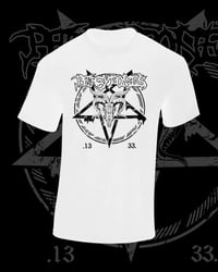 THE PERCYBONES WORSHIP T-SHIRT WHITE