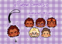 ★SM2099 + SPIDERVERSE PHONE CHARMS