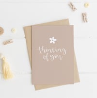 Thinking Of You A6 Greeting Card