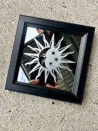 Image 7 of Framed etched mirrors (lots of choices!) Set 1