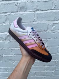 Image 1 of Pink Hazelnut Adidas Samba