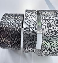 Image 4 of Silver textured bangle 