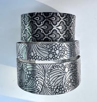 Image 5 of Silver textured bangle 