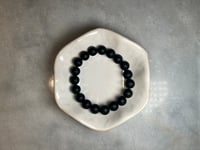 Black Onyx Matte Finish Bracelet