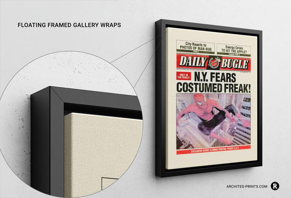 Daily Bugle Spider Man Newspaper 3 Movie Poster