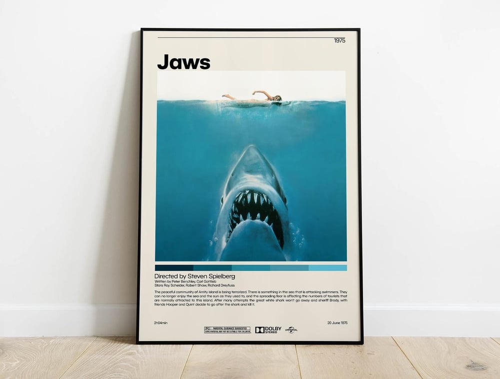 Jaws Movie Poster