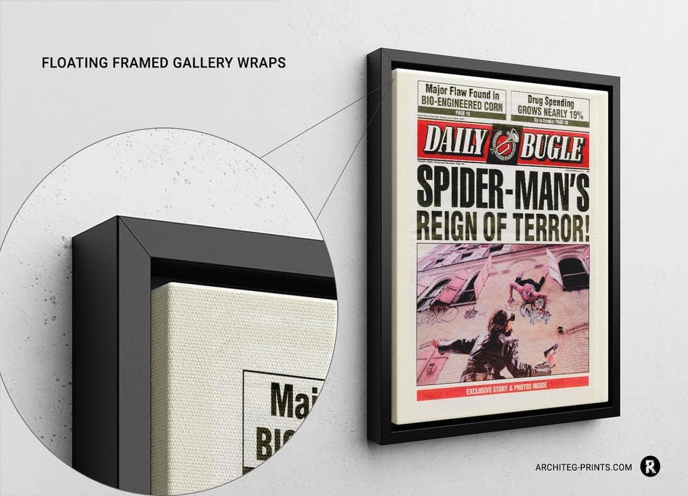 Daily Bugle Spider Man Newspaper 2 Movie Poster