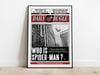 Daily Bugle Spider Man Newspaper 1 Movie Poster