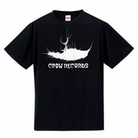 Image of CROW RECORDS  "EYE" B&W  T-SHIRT