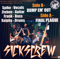 Image 2 of SICKSCREW (EP) 7"