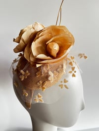 Image 2 of Small cream straw button 