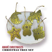 CHRISTMAS TREE SET🎄 - Gold