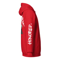 Image 2 of HONORED. Red Zip-Up