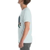 Image 15 of Artbot Alien Bent Back Light-Colored Unisex t-shirt