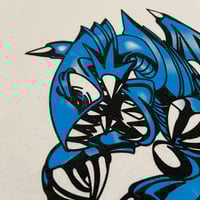 Image 3 of Blue Eyes Toon Dragon (T-shirt Print)