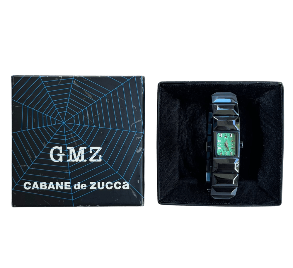 Cabane de Zucca Green Face Watch Bracelet | neverlandsupply