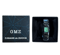 Image 1 of Cabane de Zucca Green Face Watch Bracelet