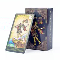 Image 1 of A.E.Classic Tarot Cards with Guidebook Color Edged Fortune Telling Deck for Fate Divination and Part
