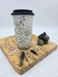 Image 3 of White Cosmo Travel Mug