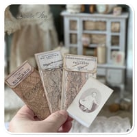 Image 4 of Vintage Lace Sample Fabric Book with 8 samples