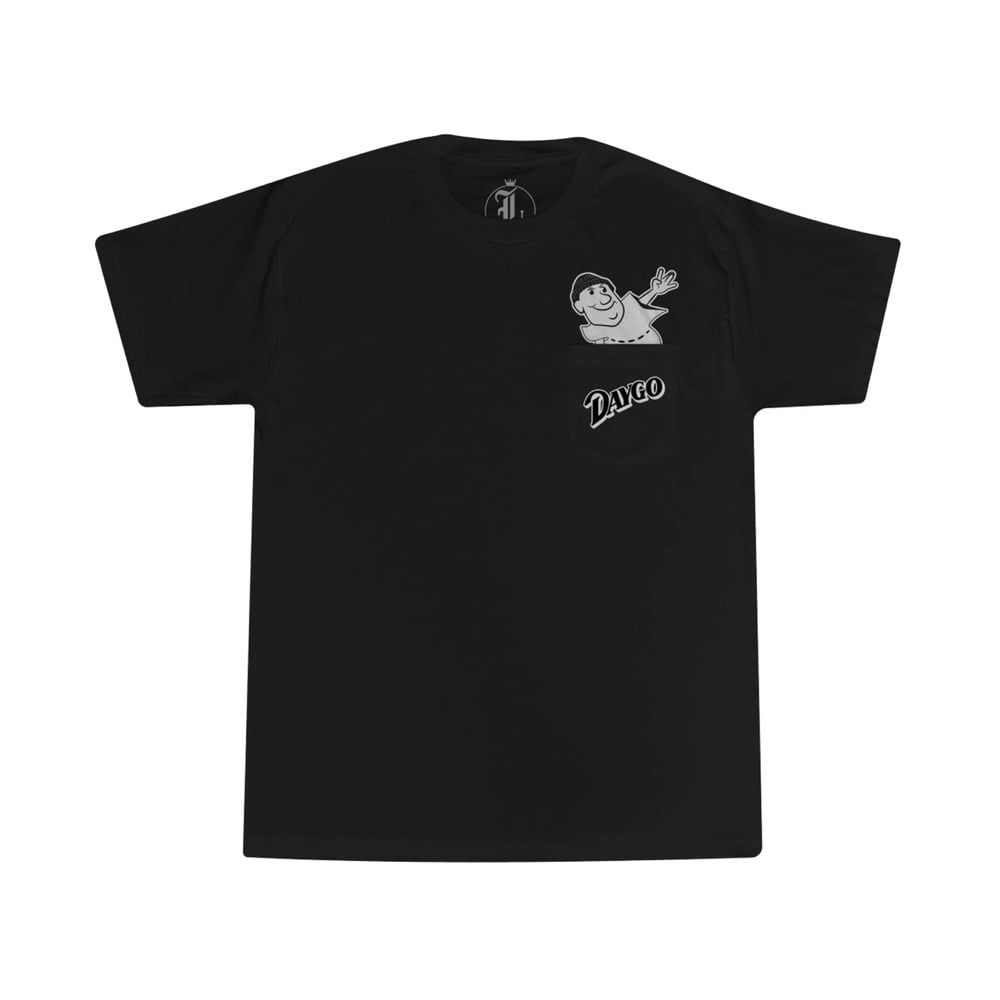 Image of "DAYGO" Pocket Tee (Black)