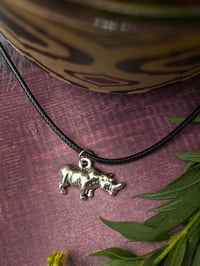 Image 7 of Silver Pendant Rope Necklaces