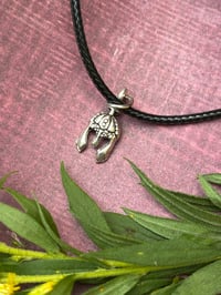 Image 2 of Silver Pendant Rope Necklaces