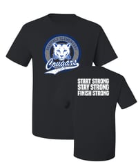 Image 1 of Brauchle Elementary Cougar T-shirt (Black Tee)