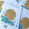 Good Vibes A4 print