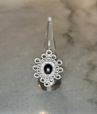 Garnet Crystal Ring