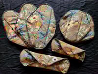 Image 1 of Linen Pad Set of 7 in Summer Harvest 
