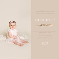 JANUARY 12TH - SITTER SESSION