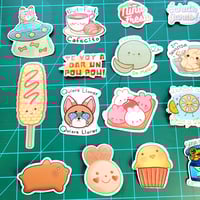 Image 2 of Spanish, Food, and Animal Theme Stickers