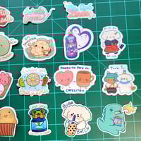 Image 3 of Spanish, Food, and Animal Theme Stickers