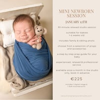 JANUARY 12TH - MINI NEWBORN SESSION