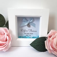 New Baby mini box frame,New baby frame,New baby gift, Nursery frame