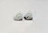 Tiffany's Inspired Small Heart Studs 