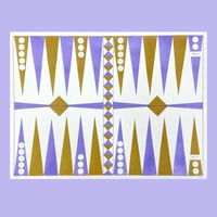 Image 1 of Backgammon (Playable Poster)