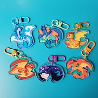 Image 1 of Destiny Dragonets 2” Acrylic Charms