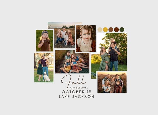 Image of Fall Mini Sessions 2024 - Lake Jackson - October 13