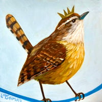 Crown Carolina Wren I